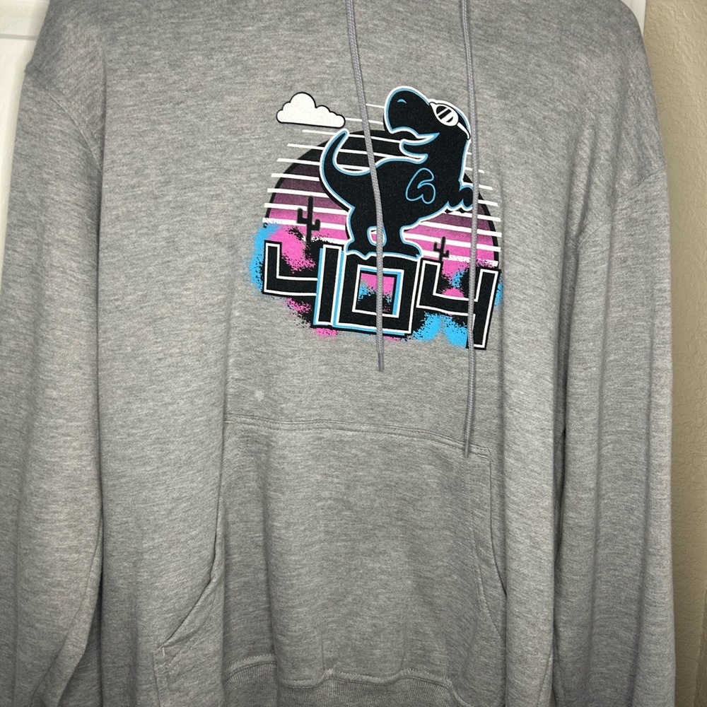 GEORGENOTFOUND DINOSAUR HOODIE